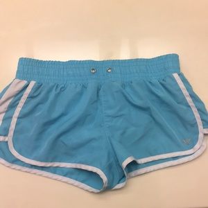 Blue forever 21 jogging shorts